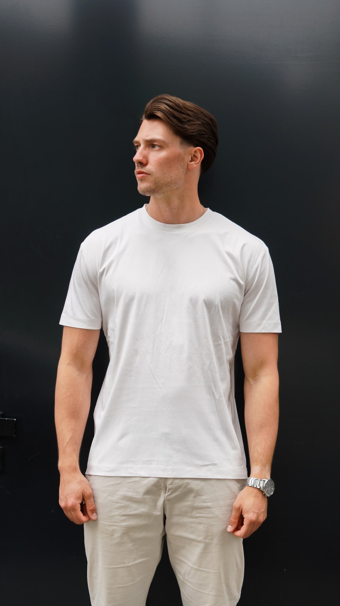 Lorenzo™ | Crème T-shirt